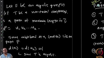 Acyclic graphs #swayamprabha #CH38SP