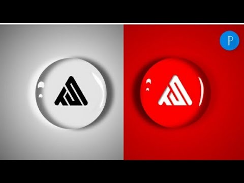 How to Make Water Drop Logo in Pixellab || Water Drop Logo Design Tutorial