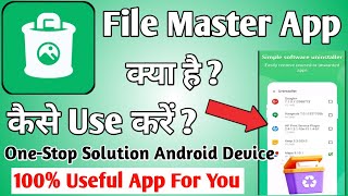 File Master App kaise use kare || How to use File Master App || Junk Cleaner & Booster App screenshot 3