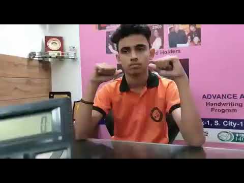 Multiplication demo by  Ansh Rohilla  Triple x Double digit oral demo  Ascent Abacus demo video#266