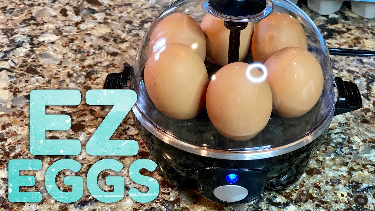 7-Capacity Electric Egg Cooker w/ Auto-Off Hard-Boiled Egg Maker Boiler  BPA-Free