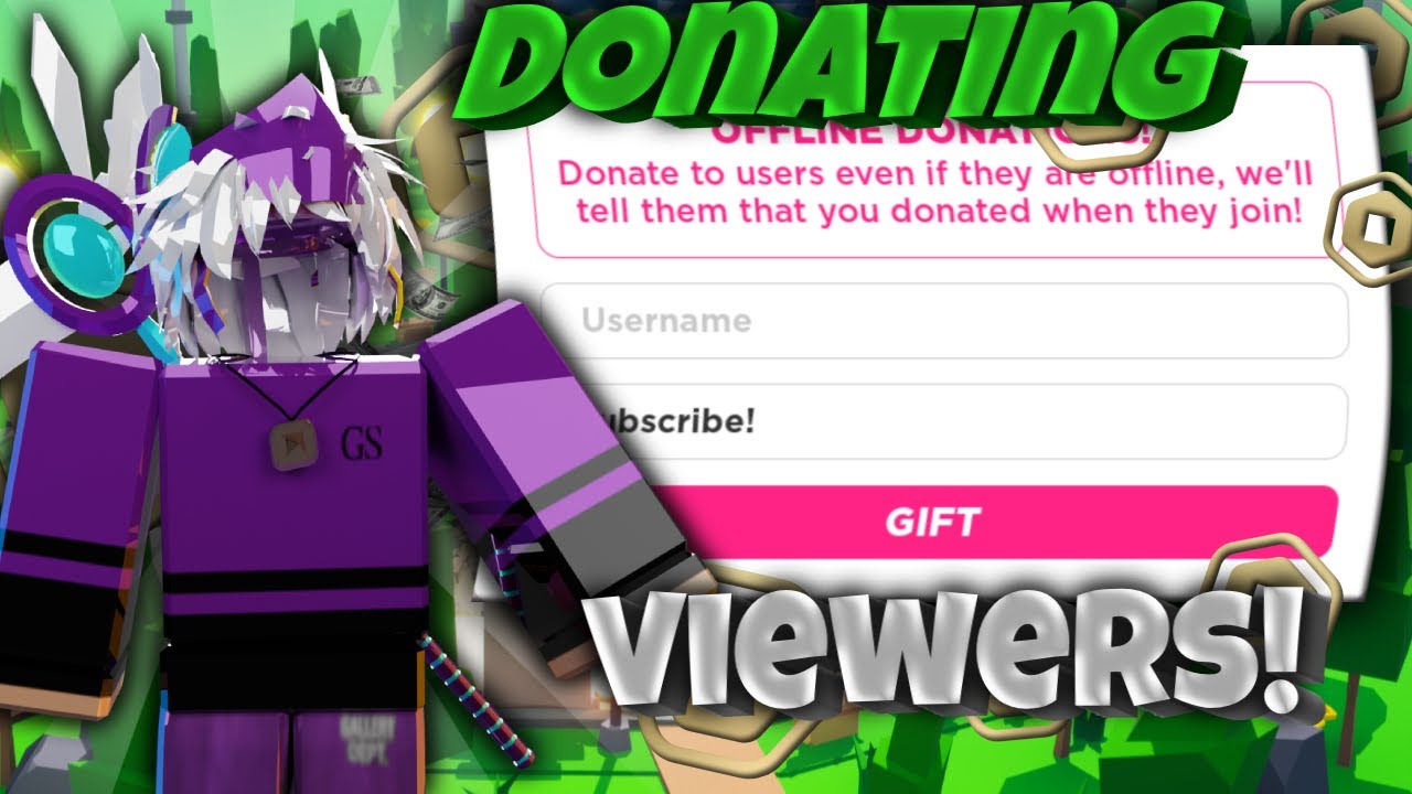 🔴LIVE🔴| Donating ROBUX To EVERY SUBS🤑 - YouTube