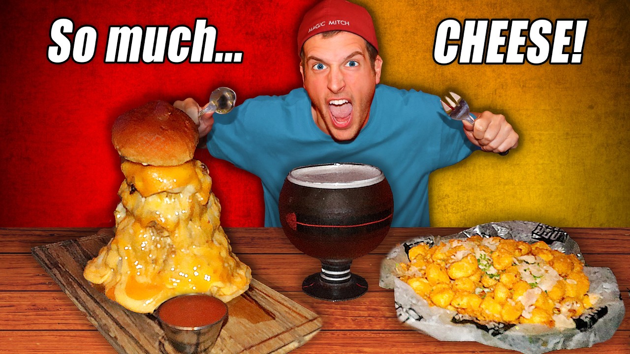 Attempting Chicago's Most INSANE Cheeseburger Challenge!