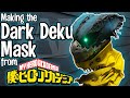 Making the Dark Deku Mask and Cape