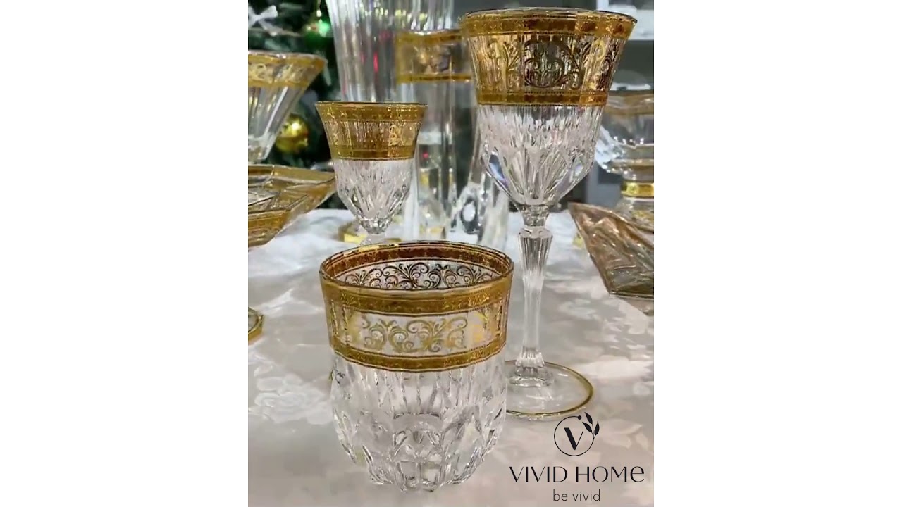 Хрустальные изделия Astra Gold