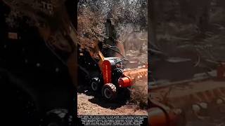 Forestry Mulcher Machine Clearing Land Efficiently! #shorts