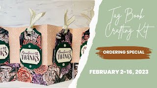 Let’s Make a Tag Book - Earn my crafting kit for Free!