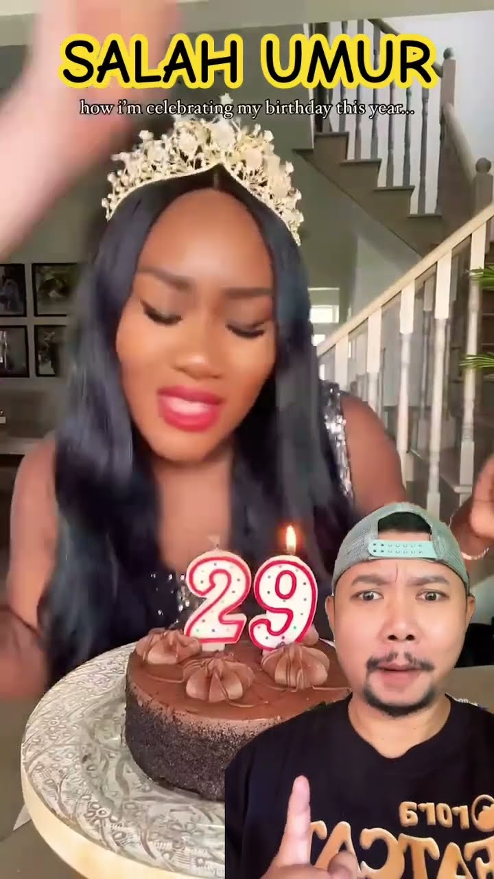 SALAH UMUR 29 apa 39!!??? #birthday #happybirthday #cake #shortsfeed