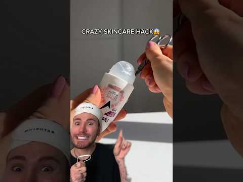 CRAZY SKINCARE HACK!😱 (follow for more!💗) #skincare #skincareroutine #beauty #skincaretips #skin