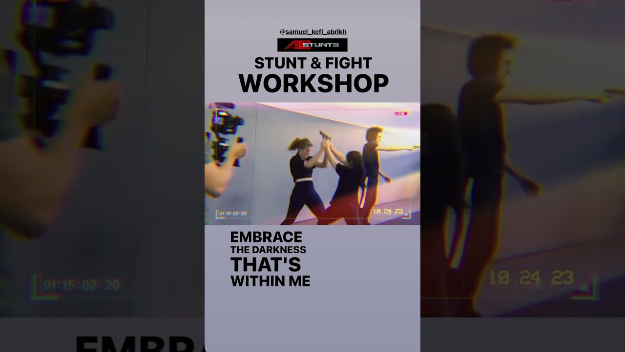 STUNT & FIGHT WORKSHOP - CQC GUN DISARMING - AC STUNTS (FRANCE)