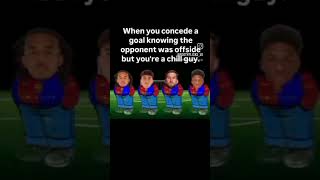 FC BARCELONA Offside Trap 🪤|#fcbarcelona#football#offside#shorts#fypシviral