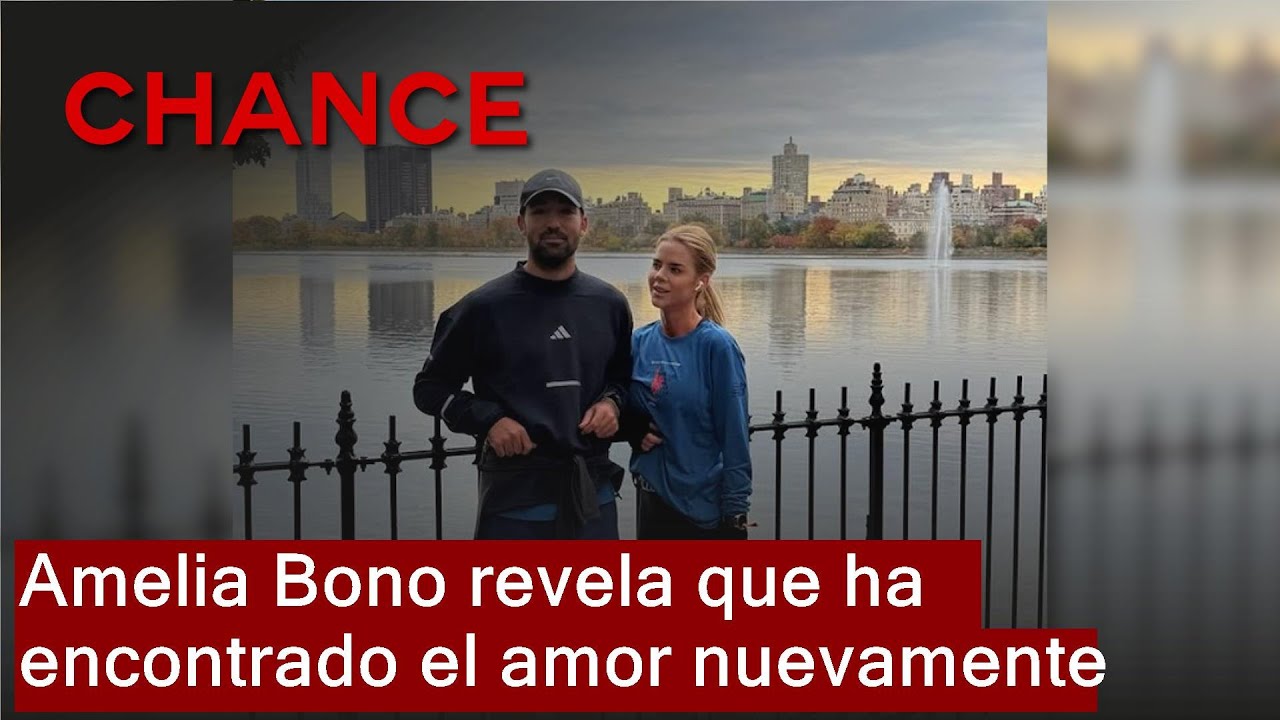 Amelia Bono anuncia que está de nuevo enamorada: "Me hace bien y estamos muy felices"