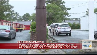 Wilmington police: Body found in unit at SecurCare Self Storage