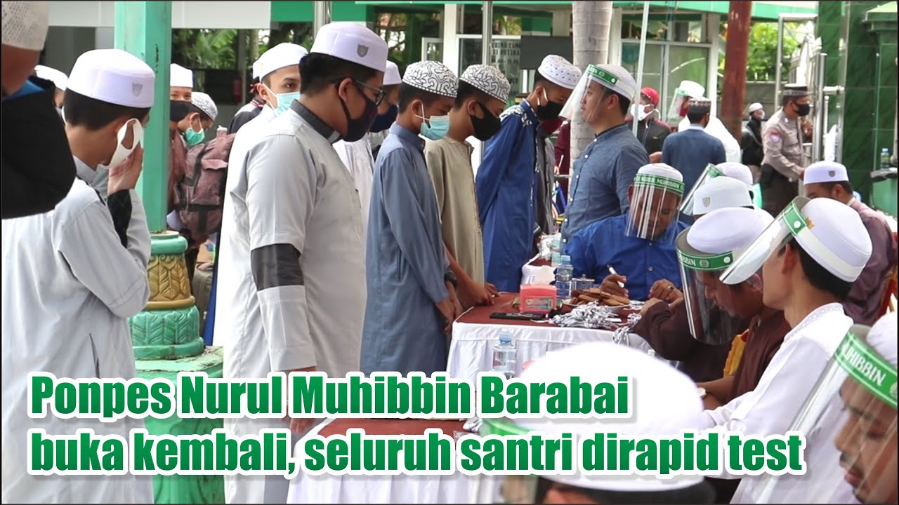 Hari Pertama Santri Masuk Ponpes Nurul Muhibbin