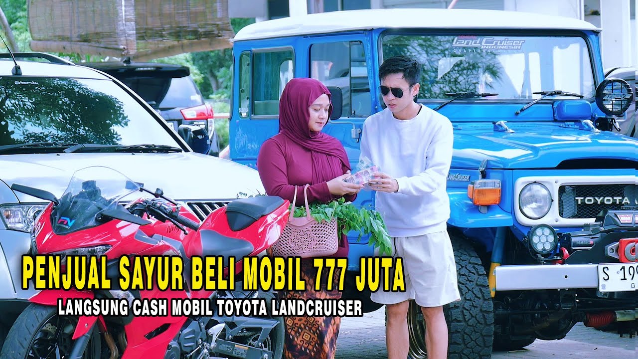 BOS JADI PENJUAL SAYUR MAU BELI MOBIL 777 JUTA TOYOTA LANDCRUISER NAMUN DITOLAK SALES SOMBONG !!