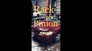 How to Change a Rack and Pinion on a 2001 Honda Accord