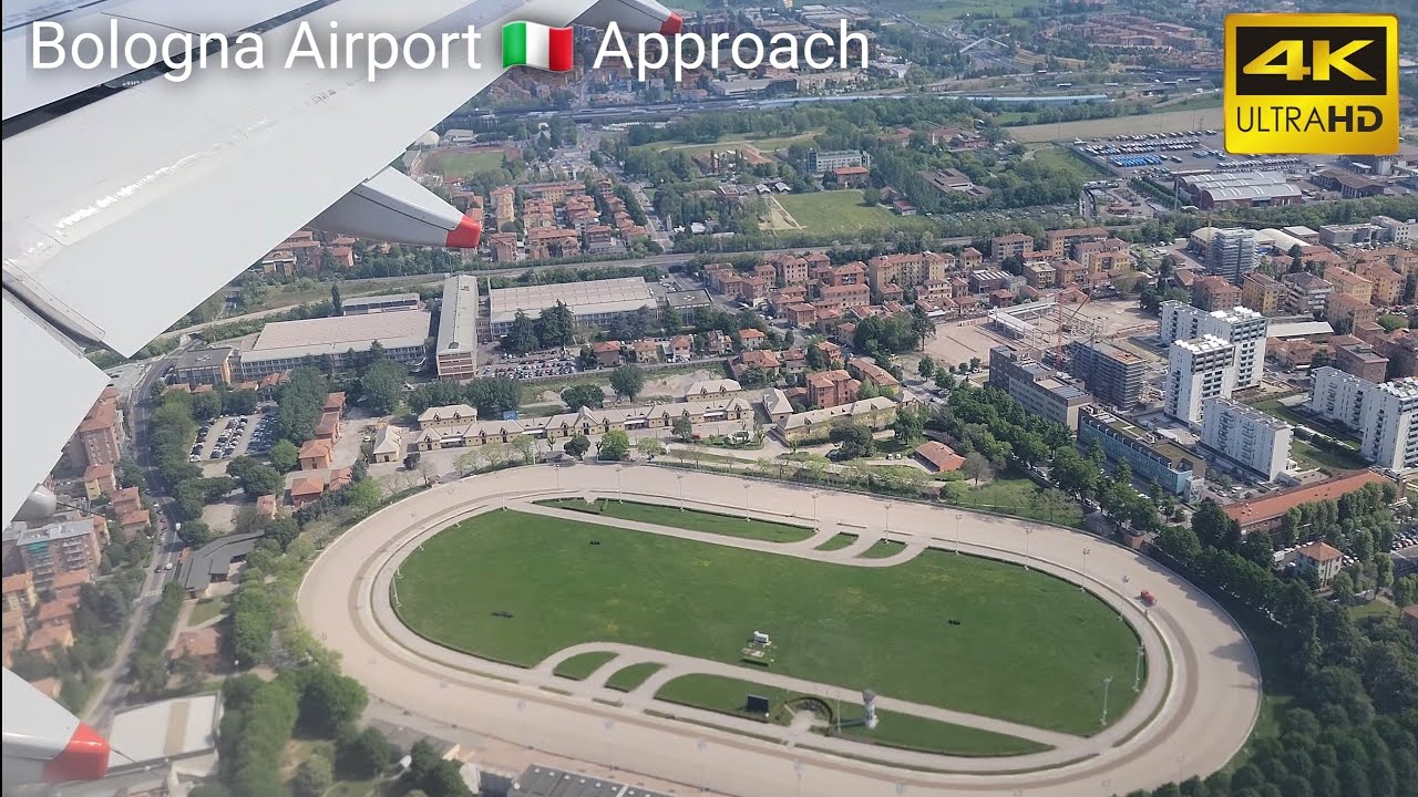 [4K] British Airways A320 Landing at Bologna Airport, Italy 🇮🇹 YouTube