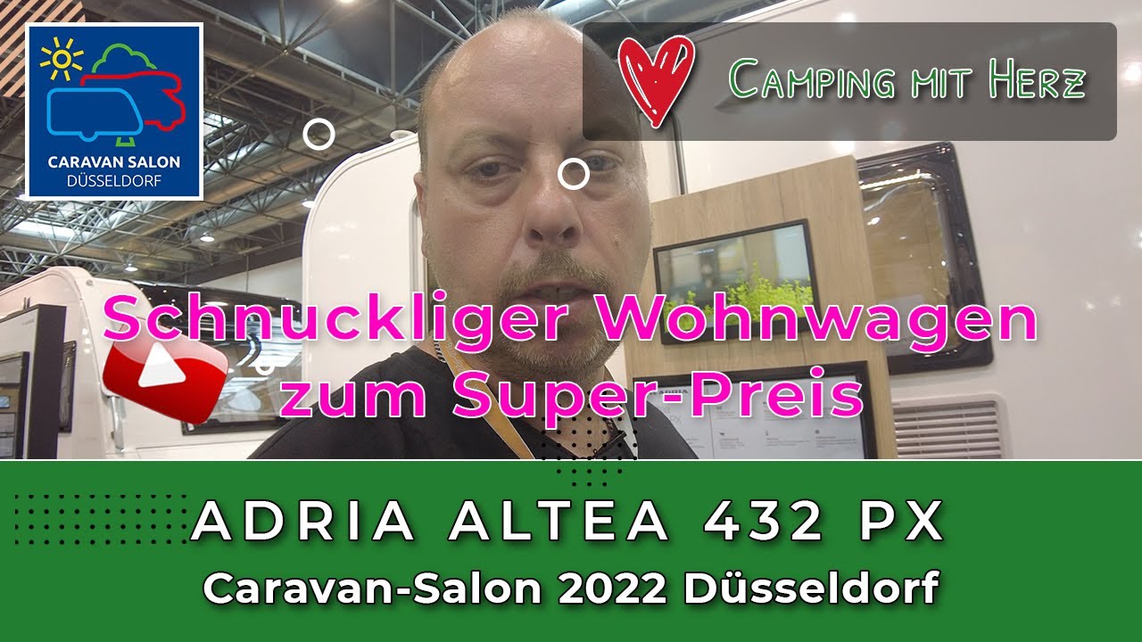 ADRIA Altea 432 PX 2023 - Schnuckliger Familienwohnwagen zum Super Preis - Caravan Salon 2022