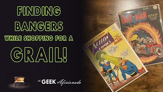 FINDING BANGERS WHILE BUYING A GRAIL! | Treasure Hunt Ep.71 | SUPERMAN! BATMAN! CAPTAIN AMERICA!
I went to visit the offices of Comics 4 Less to pick up one of my Grails from the Grail Run and bought some more great books and keys! Check out the video to see which ones!
Check out my video, click the Like and Subscribe button and dont forget to ring that notification bell to find out when new content comes out!
If you liked the content, visit my website for more or follow me on Social Media!
Website: http://www.thegeekaficionado.com
YouTube: Geek Aficionado
Instagram: @thegeekaficionado
Twitter: @GeekAficionado
Facebook: @thegeekaficionado
If you want to contact me, reach out through Social Media or directly through email or messenger!
Email: thegeekaficionado@gmail.com
FB Messenger: m.me/thegeekaficionado
Visit our partners!
Inferno Comic Stores - Vintage Comics & Slabs
Web Store: http://www.infernocomicstores.com
eBay Store: https://www.ebay.com/str/infernocomicstores
Instagram: @Inferno_Comic_Stores
The Comic Rehab - Expert Comic Cleaning & Pressing Services
Website: www.thecomicrehab.com
Facebook: @thecomicrehab
Instagram: @thecomicrehab
Thanks for watching!
#CGCUNBOXING #COMICBOOK #CGC #unboxing #comics #cgccomics #comichaul #comicbookhaul #comicbooks #art #artist #originalart #originalcomicart #vintage #comicbook #comicbookartist #comicbookart #cgccomics #cbcscomics #speculation #speculating #comicbookspeculation #comicbookspeculating #comicspeculating #comicspeculation #investing #comicinvesting #comicbookinvesting #comicsales #comicbooksales FINDING BANGERS WHILE BUYING A GRAIL! | Treasure Hunt Ep.71 | SUPERMAN! BATMAN! CAPTAIN AMERICA!