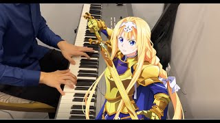 Sword Art Online: Alicization OST - Niji no Kanata ni [Emotional Piano Improvisation]