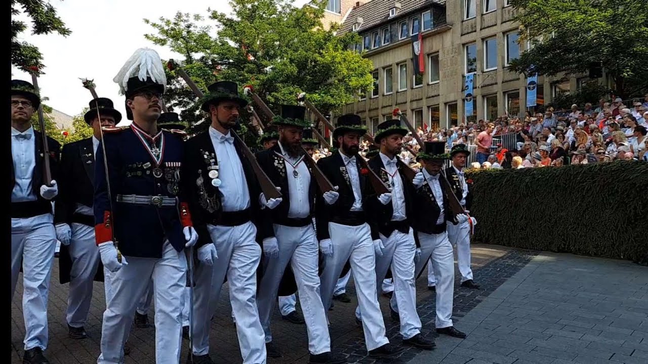 Neusser Schützenfest 2019 Festzug vom Montag 26. August 2019 in voller Länge