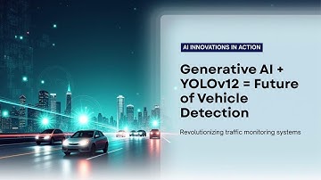 "Watch YOLOv12: Unleashing the Future of Vehicle Tracking with Generative AI! 🏎️💨"