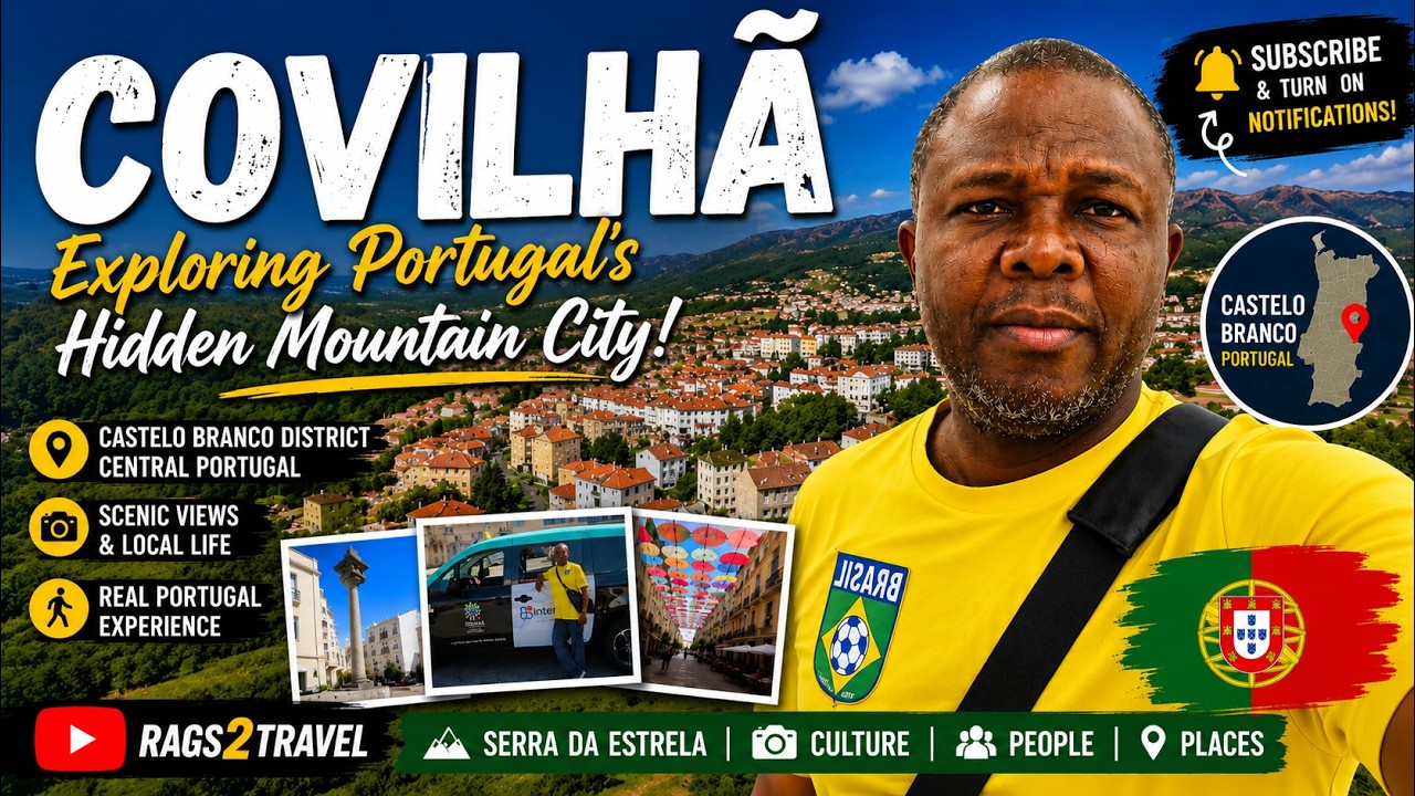 First Time in Covilhã, Portugal | Beautiful Mountain City You Need to Visit!