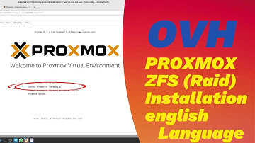 Installation of Proxmox with ZFS File-System on OVH dedicated Servers
