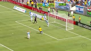 Neymar vs Argentina (Neutral) Friendly HD By NYMR10 Best