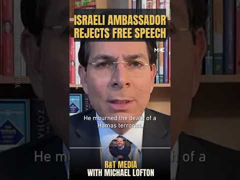 Israeli Ambassador Rejects Free Speech - Wants Mamdani Arrested