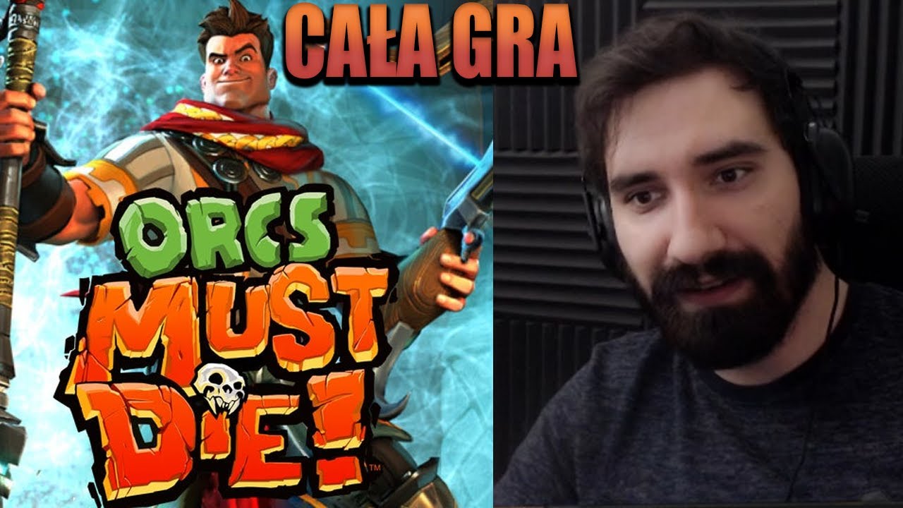 STRZELANIE DO ORKÓW SYMULATOR CZYLI WIELKI KLASYCZEK 😎 -  ORCS MUST DIE! | CAŁA GRA