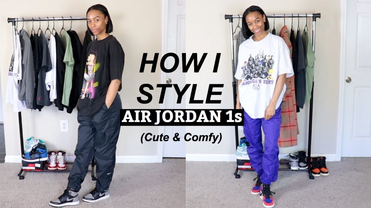 cute outfits with jordan 1s