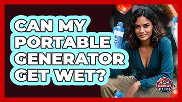 Can My Portable Generator Get Wet?