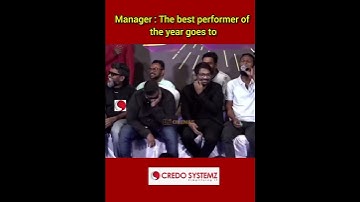 When You Expect the Award… But Reality Hits Hard 😂 | Office Meme | Credo Systemz #shorts #trending