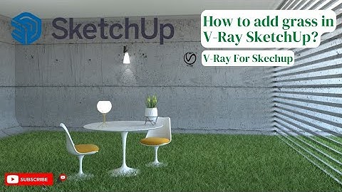 How to Create REAL Grass Material in V-ray for SketchUp