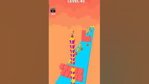 Cuba stacker surfer 3D gameplay levels 42 complete and iOS and Android gameplay