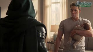 Steve Rogers has a son and is being pursued by Doctor Doom Stark