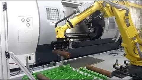 Fanuc R2000 Machine Tending Lathe