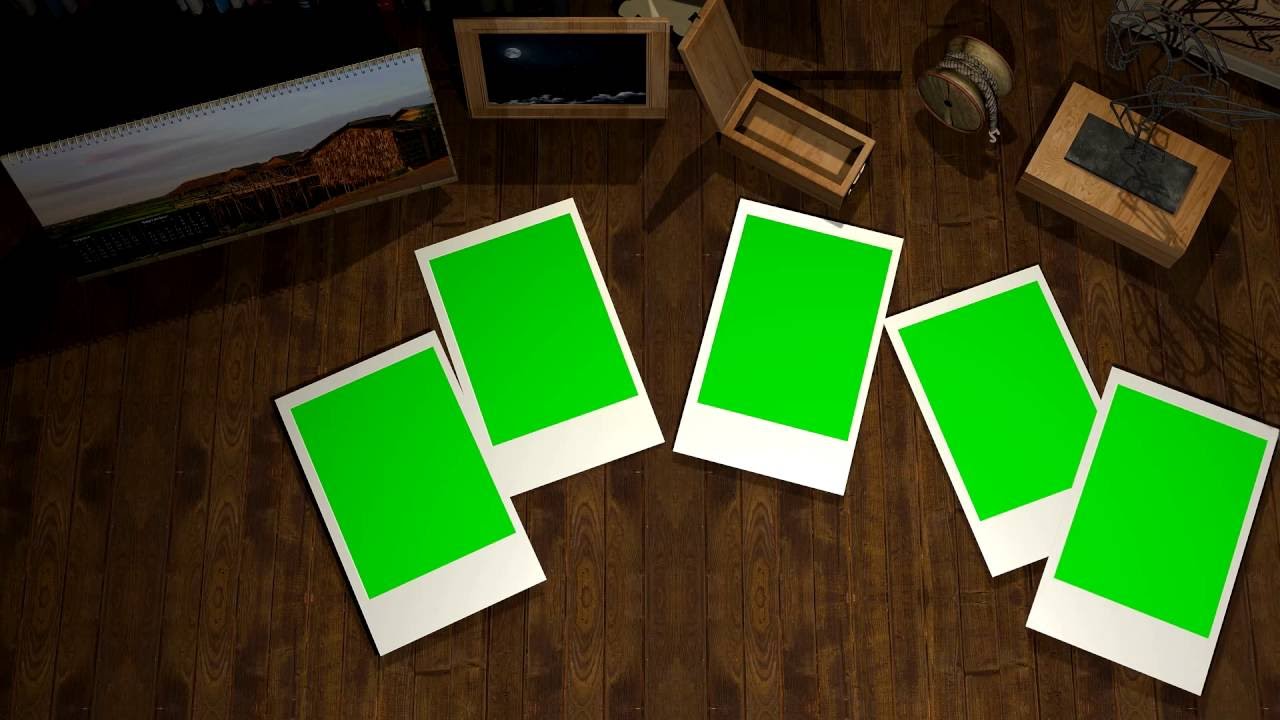 Photo Slide Intro Template Green Screen Template. [1080P] Free Video