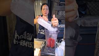 Fresh Watermelon Juice Thailand Street Food 🍉 | Easy & Refreshing Drink