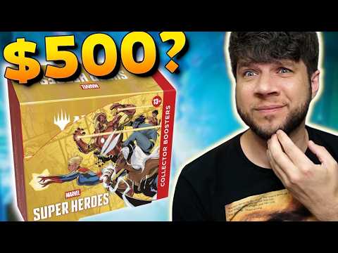 Are Marvel Super Heroes Collector Booster Boxes Worth Buying? | #MTGxMarvel