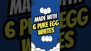 The pure Egg White Protein Drink |Cholesterol Free |low Fat | No Sugar #thedose #shorts #eggwhite