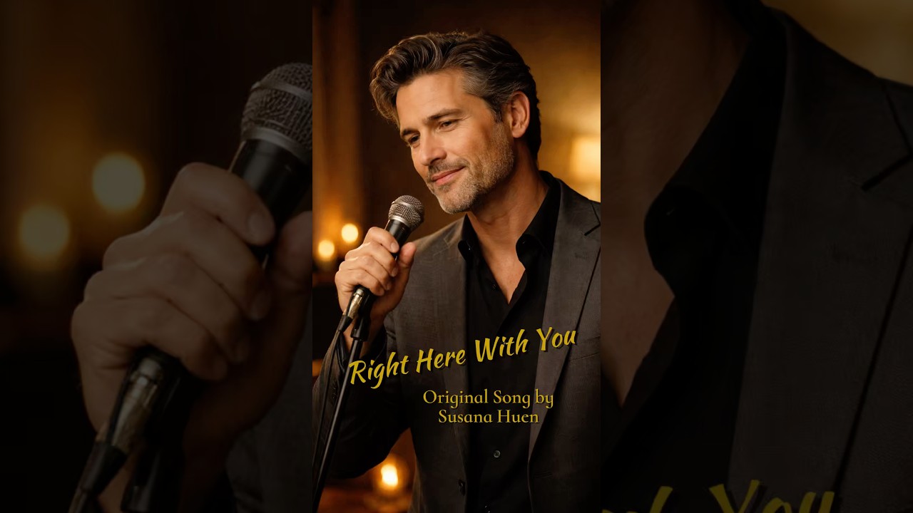 Right Here With You｜Romantic Pop Love Song, Gentle Male Vocal | Original Song by Susana Huen