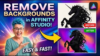 How to Remove Backgrounds in Affinity Studio