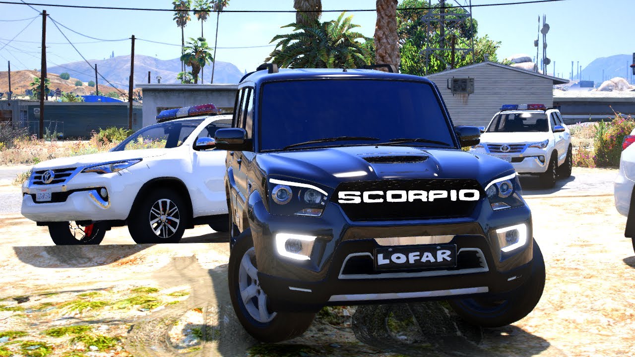 BLACK SCORPIO VS POLICE FORTUNER CHASE scorpio status video Lofar ...