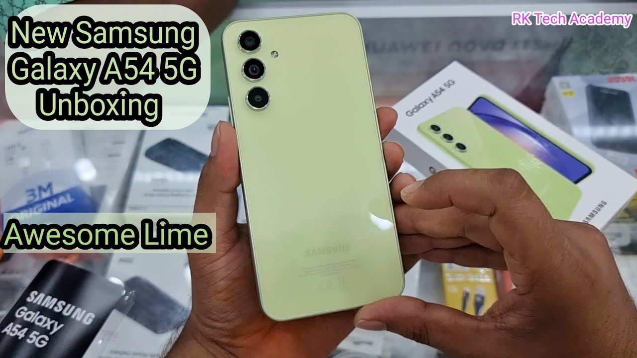 Samsung Galaxy A54 5G 256GB - Light green –