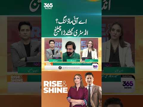 AI Modeling? | Industry ke Liye Bara Challenge | 365 News