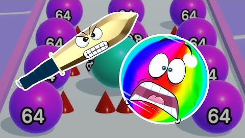 2048 | SLICE IT ALL vs BALL RUN 2048 EPIC FIGHT #cutiepie22yt