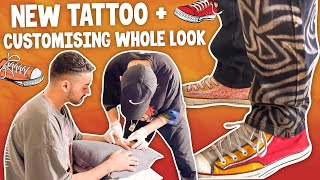 GOT A NEW TATTOO + CUSTOMISING A WHOLE LOOK!