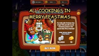 All Cookings in Merry Feastmas (Cooking Dash 2016) screenshot 2
